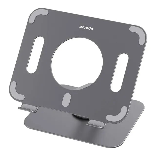 Porodo 360° Rotating Tablet Stand - Gray Porodo 360° Rotating Tablet Stand - Gray